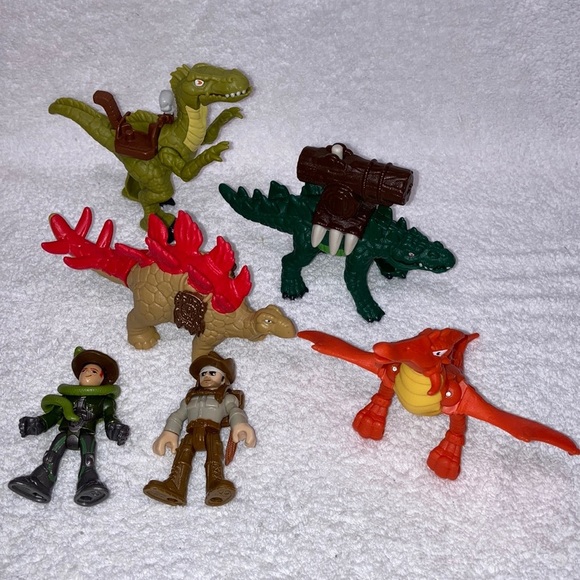 Fisher price imaginext dinosaurs lot - Picture 1 of 6